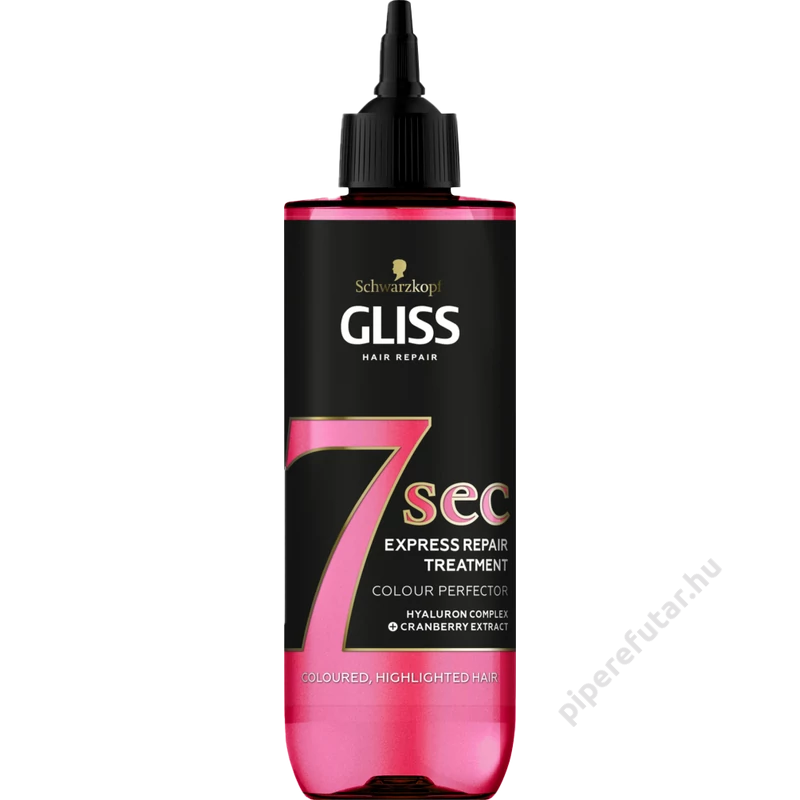 Gliss 7sec Express Repair Colour Perfector hajpakolás 200 ml