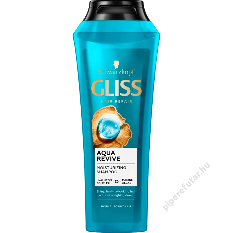 Gliss Aqua Revive hajregeneráló sampon 250 ml