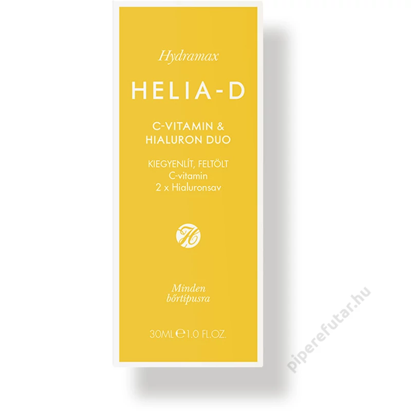 Helia-D Hydramax C-vitamin és Hialuron Duo arcszérum 30ml