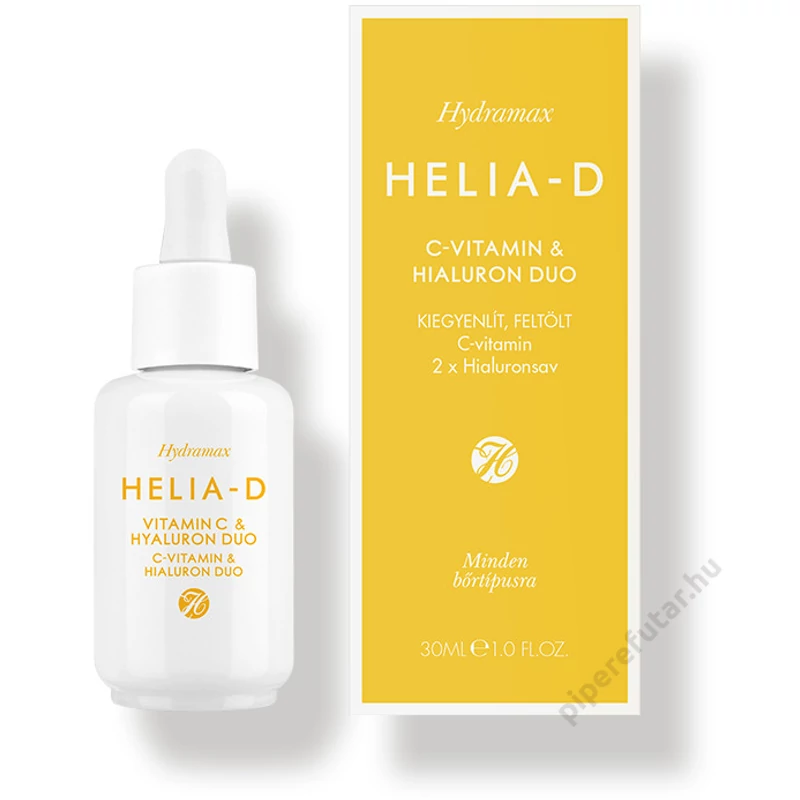 Helia-D Hydramax C-vitamin és Hialuron Duo arcszérum