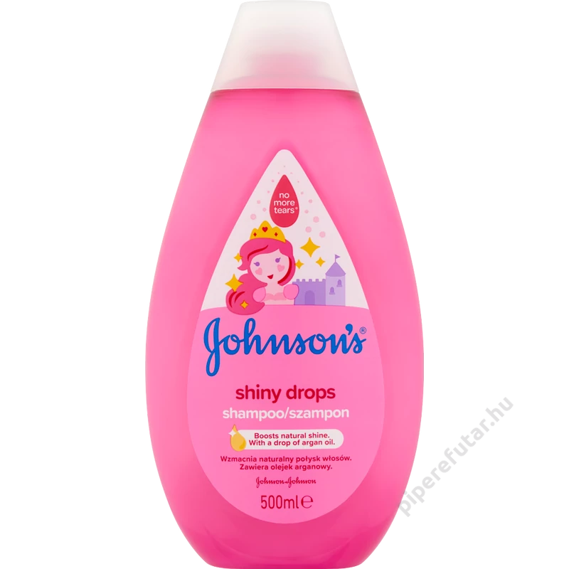 Johnson's Shiny Drops sampon 500 ml