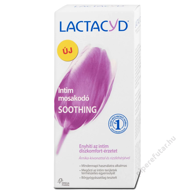 Lactacyd soothing nyugtató hatású intim mosakodó gél 200 ml