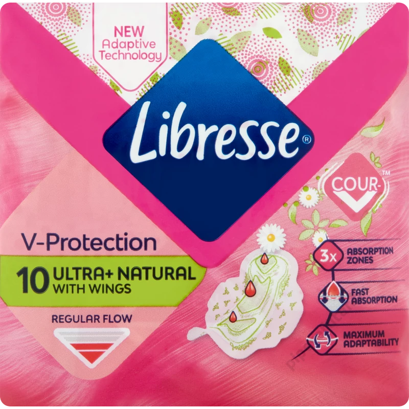 LIBRESSE V-Protection Ultra+ Natural 10