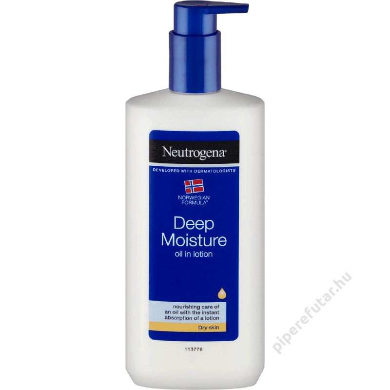 Neutrogena Deep Moisture olajos testápoló száraz bőrre 400 régi