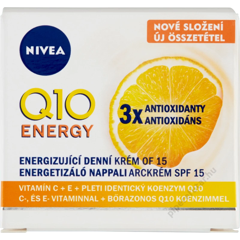 Q10 Energy ránctalanító nappali arckrém box