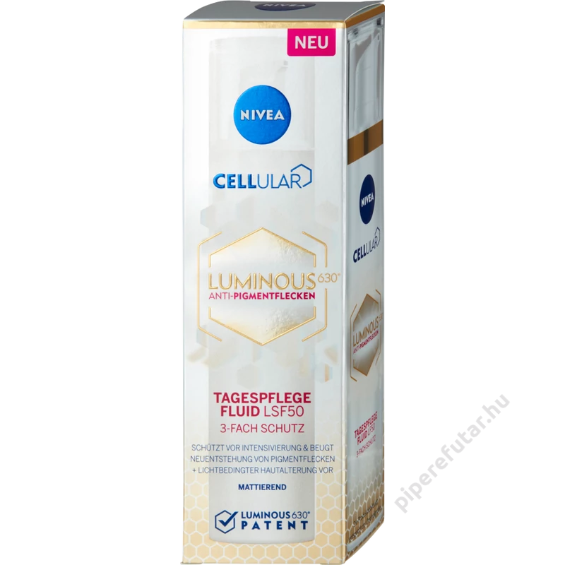 NIVEA Cellular Luminous630® pigmentfoltok elleni nappali krém SPF50 40 ml