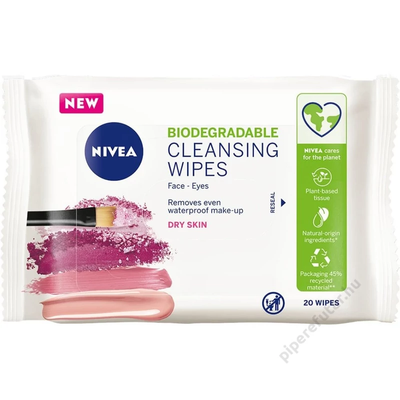 Nivea kíméletes arctisztító kendők száraz bőrhöz 25 darab