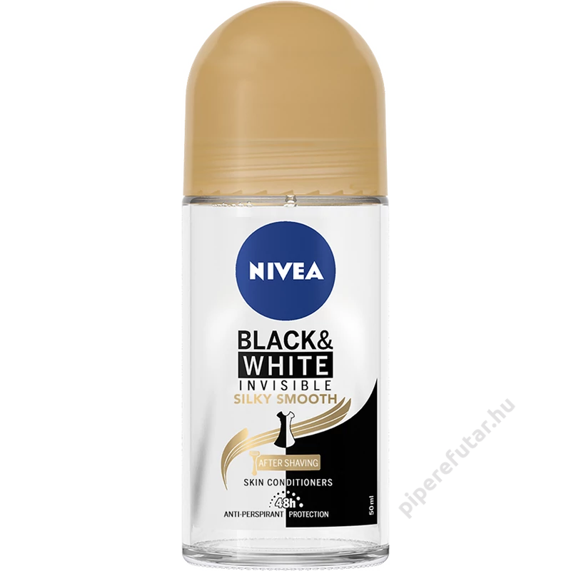 Nivea Black &amp; White Invisible Silky Smooth golyós deo