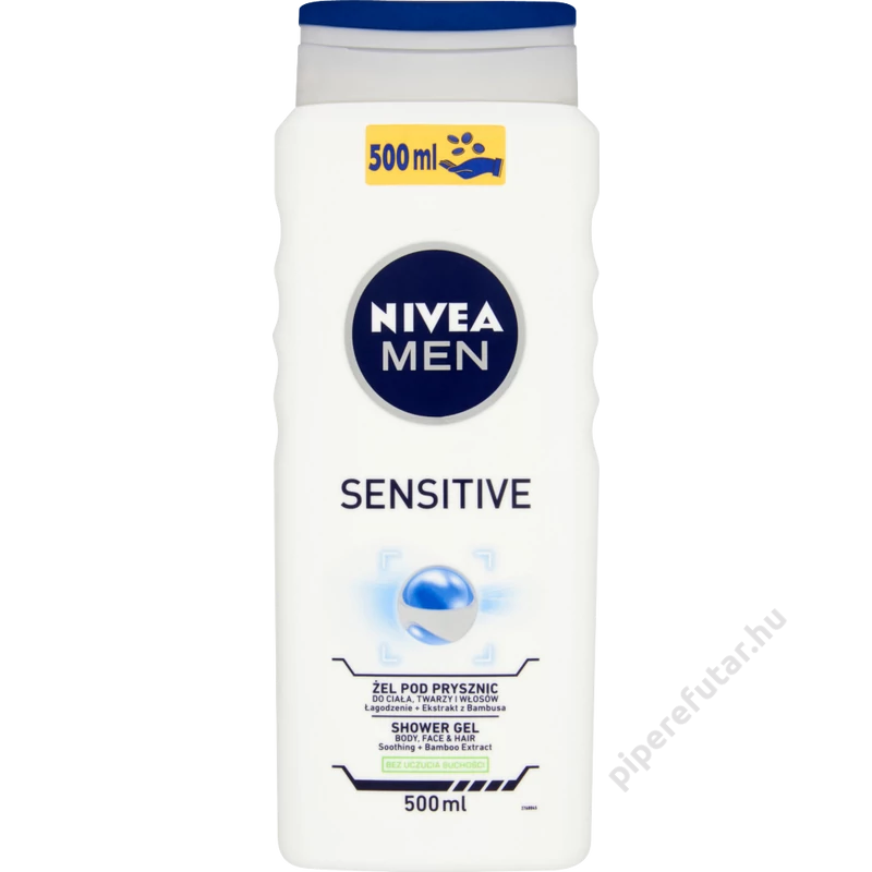 Nivea Men Sensitive tusfüdő 500 ml