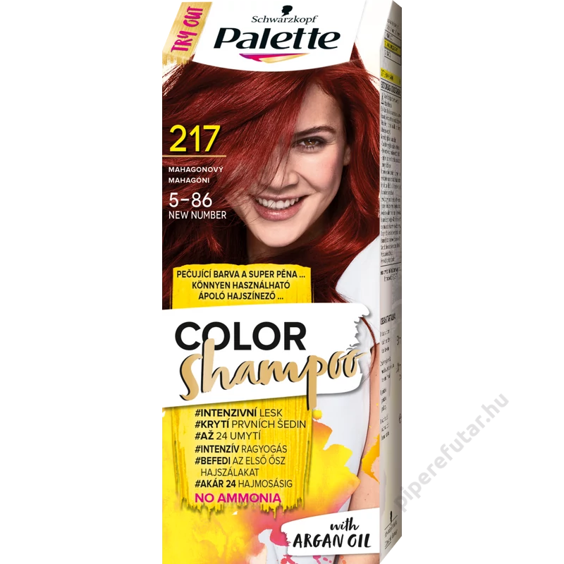 Palette Color shampoo hajszínező 5-86 mahagóni
