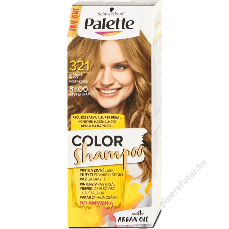 Palette Color shampoo hajszínező 8-00