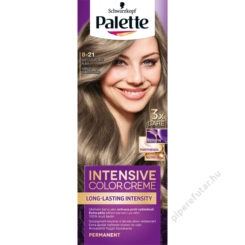 Palette Intensive Color Creme tartós hajfesték 8-21