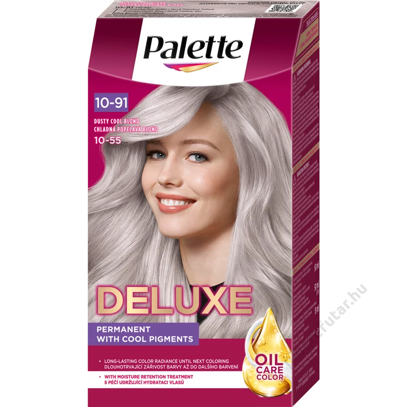 Palette Deluxe hajfesték 10-91 füstös hűvösszőke