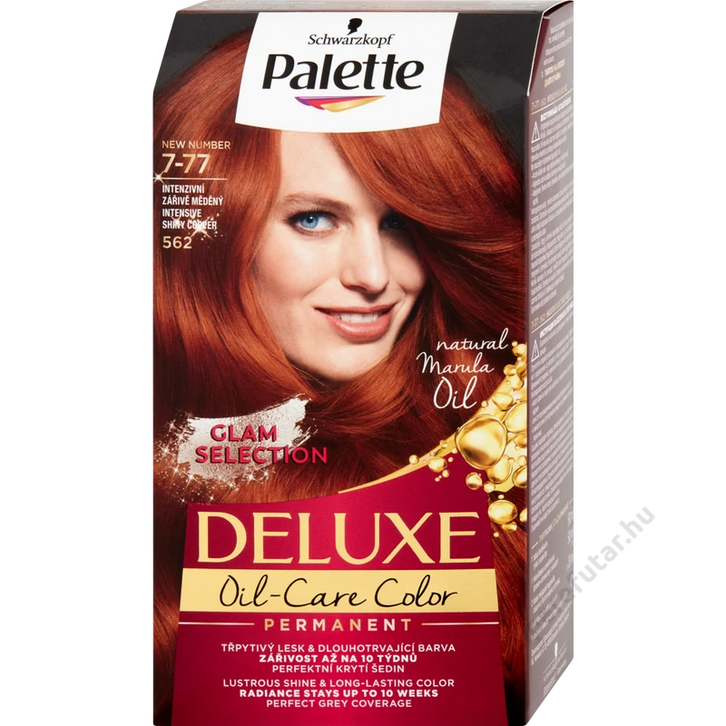 Palette Deluxe hajfesték 7-77 intenzív ragyogó réz