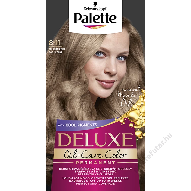Palette Deluxe hajfesték 8-11 hűvös szőke