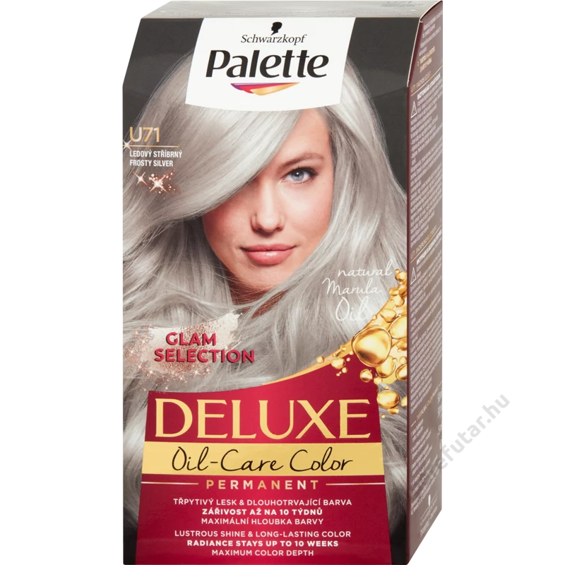 Palette Deluxe hajfesték U71 fagyos ezüst