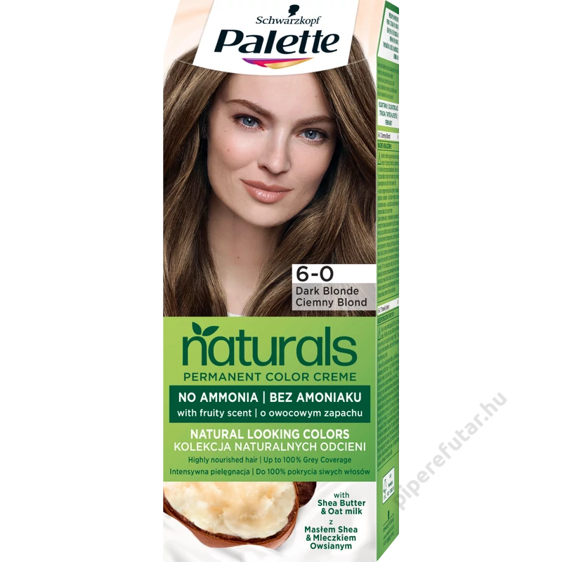 Palette Naturals hajfesték 6-0 sötétszőke