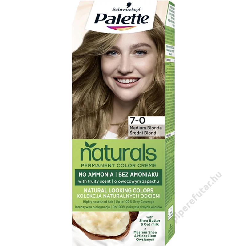 Palette Naturals hajfesték 7-0 középszőke