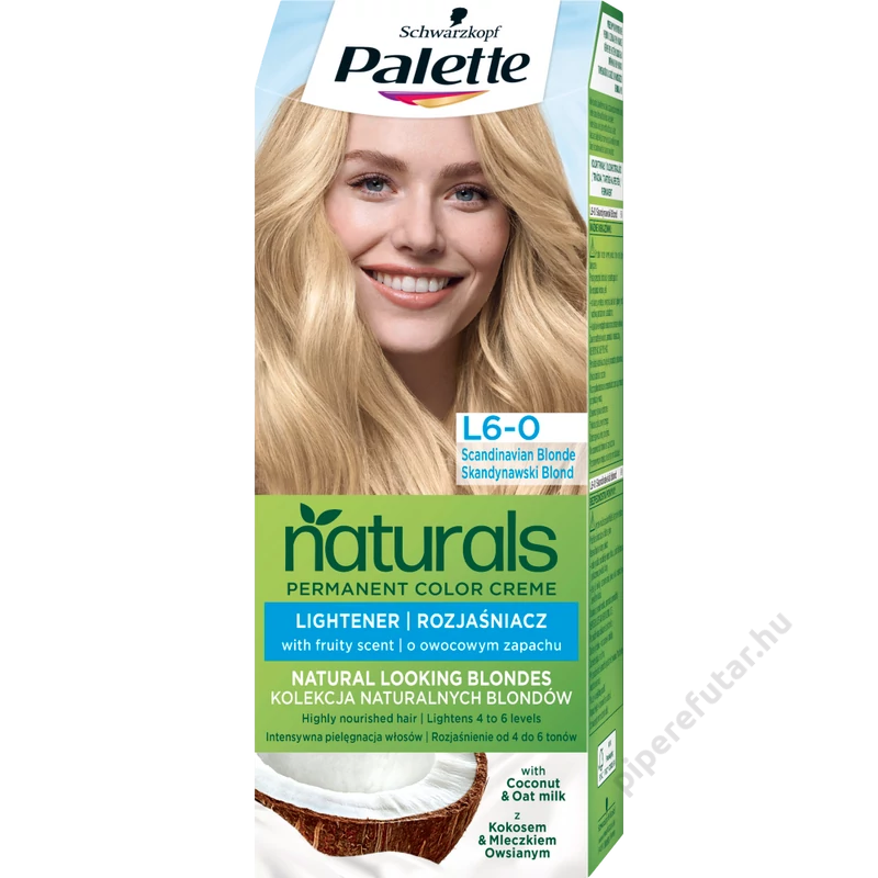 Palette Naturals hajfesték L6-0 skandinávszőke