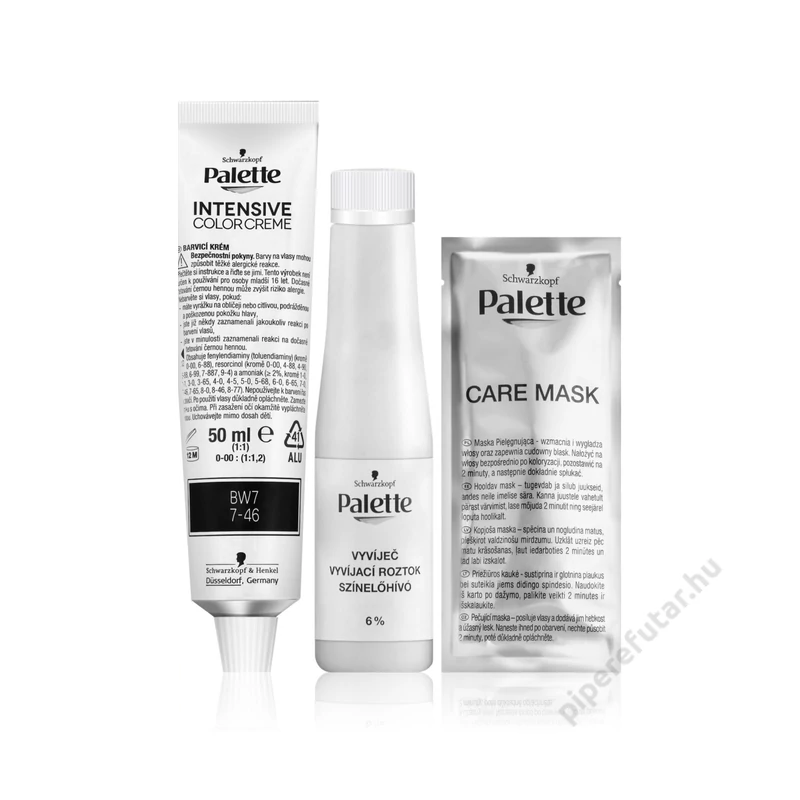 Palette Intensive Color Creme tartós hajfesték 10-19 hűvös ezüstszőke