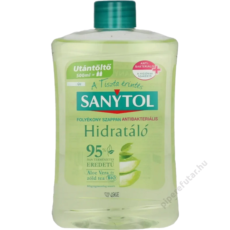 Sanytol hidratáló antibakteriális folyékony szappan utántöltő 500 ml