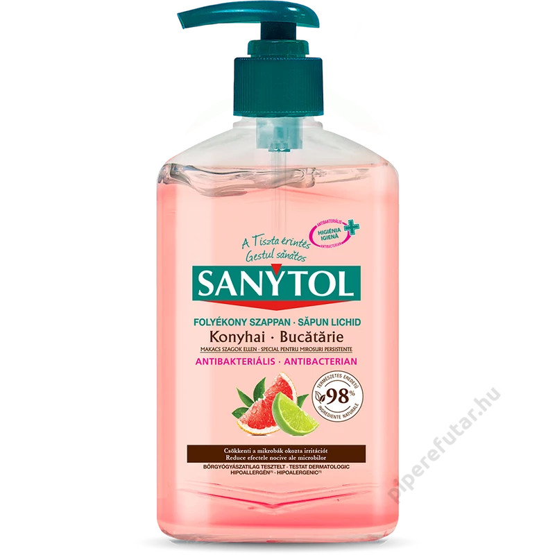 Sanytol konyhai antibakteriális folyékony szappan 250 ml
