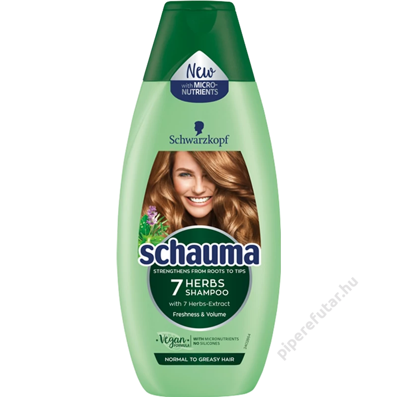 Schauma 7 herbs freshness sampon 400 ml