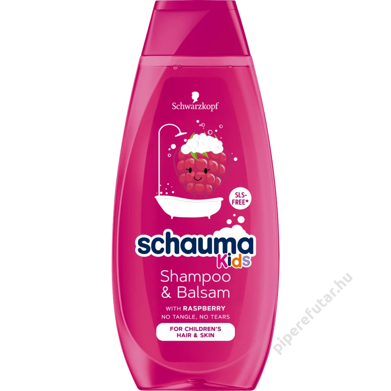Schauma kids sampon és hajbalzsam lányoknak 400 ml