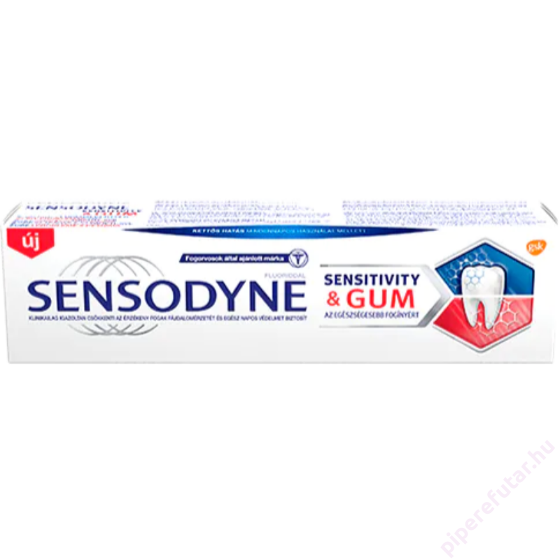 Sensodyne Sensitivity &amp; Gum Mint fogkrém 75 ml