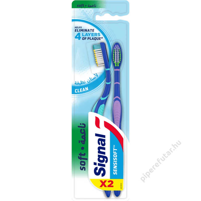Signal SensiSoft Clean fogkefe 2 db