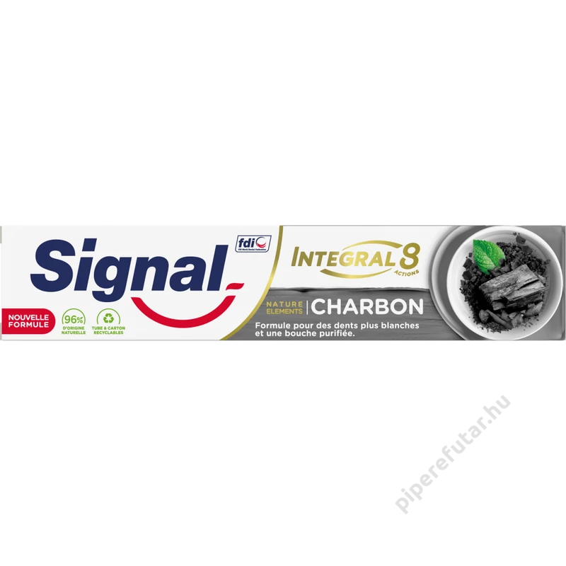 Signal Integral 8 Natural Elements Charbon fogkrém 75 ml