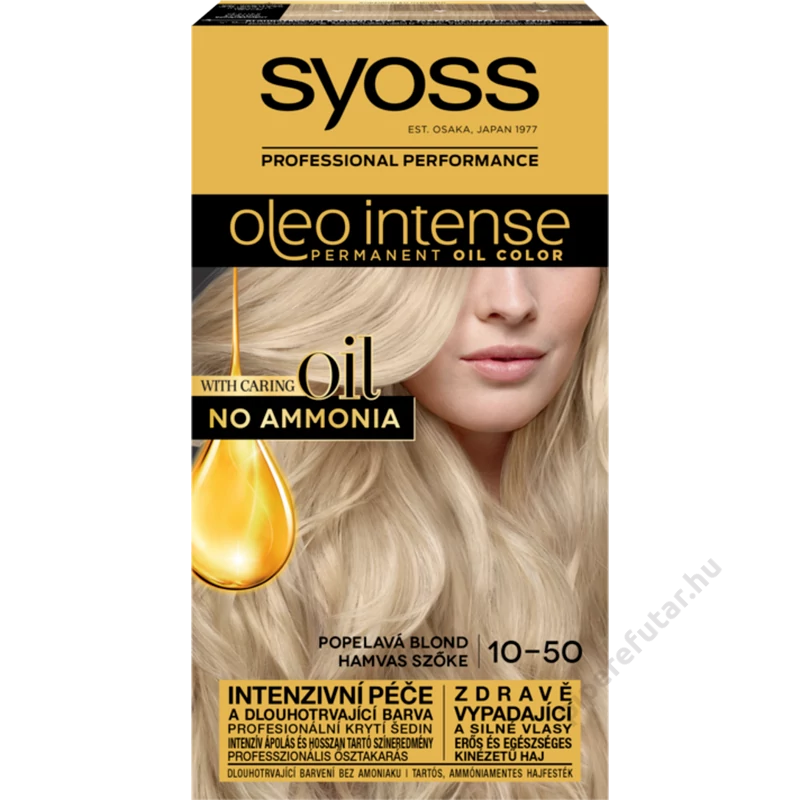 Syoss Oleo 10-50 hamvas szőke