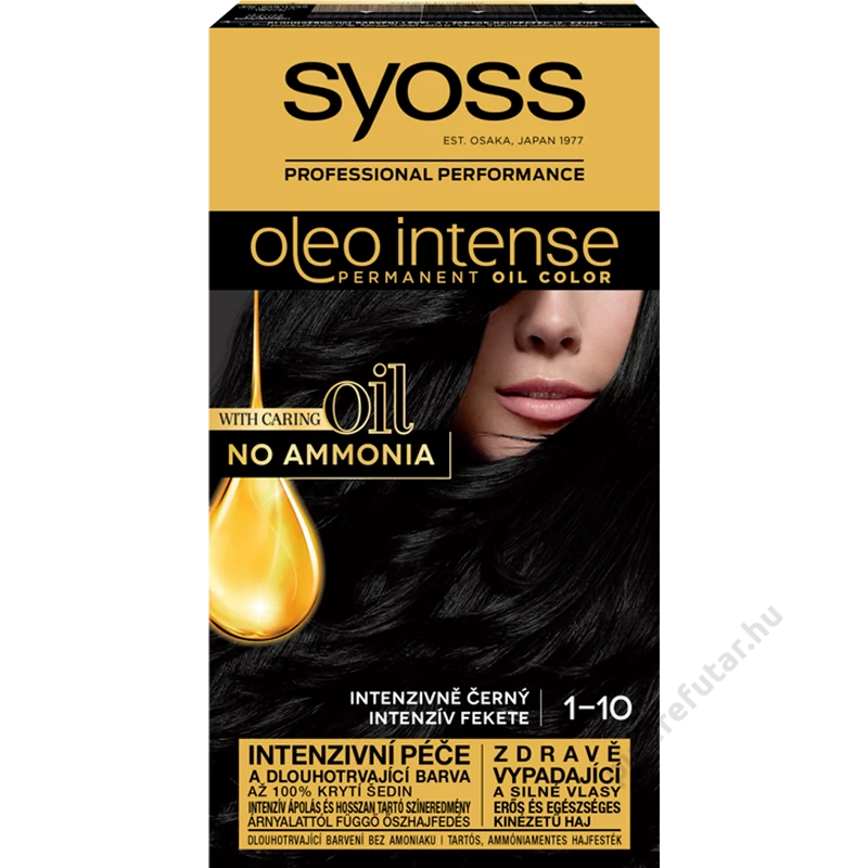 Syoss Oleo 1-10 intenzív fekete
