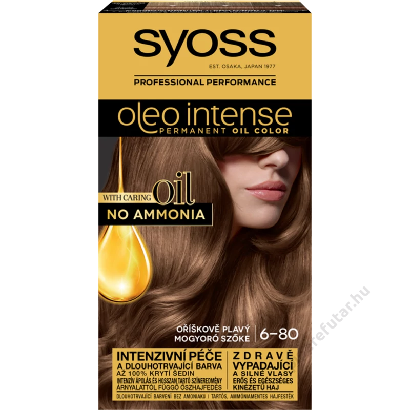 Syoss Oleo 6-80 mogyorószőke