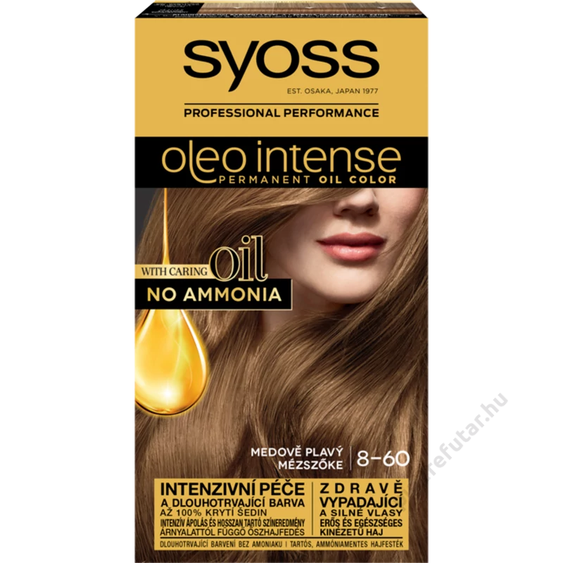 Syoss Oleo 8-60 mézszőke
