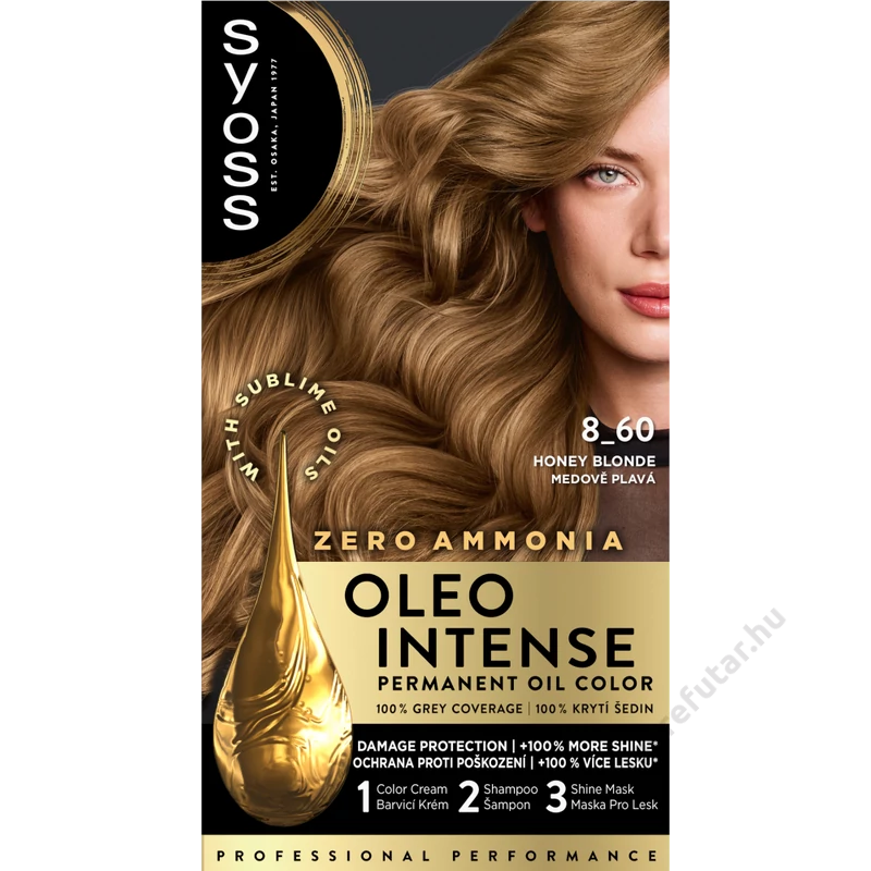 Syoss Oleo Intense tartós olajhajfesték 8-60 mézszőke