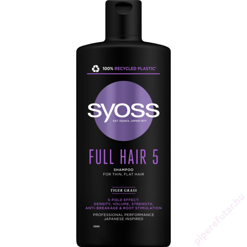 SYOSS FULL HAIR 5 sampon 440 ml