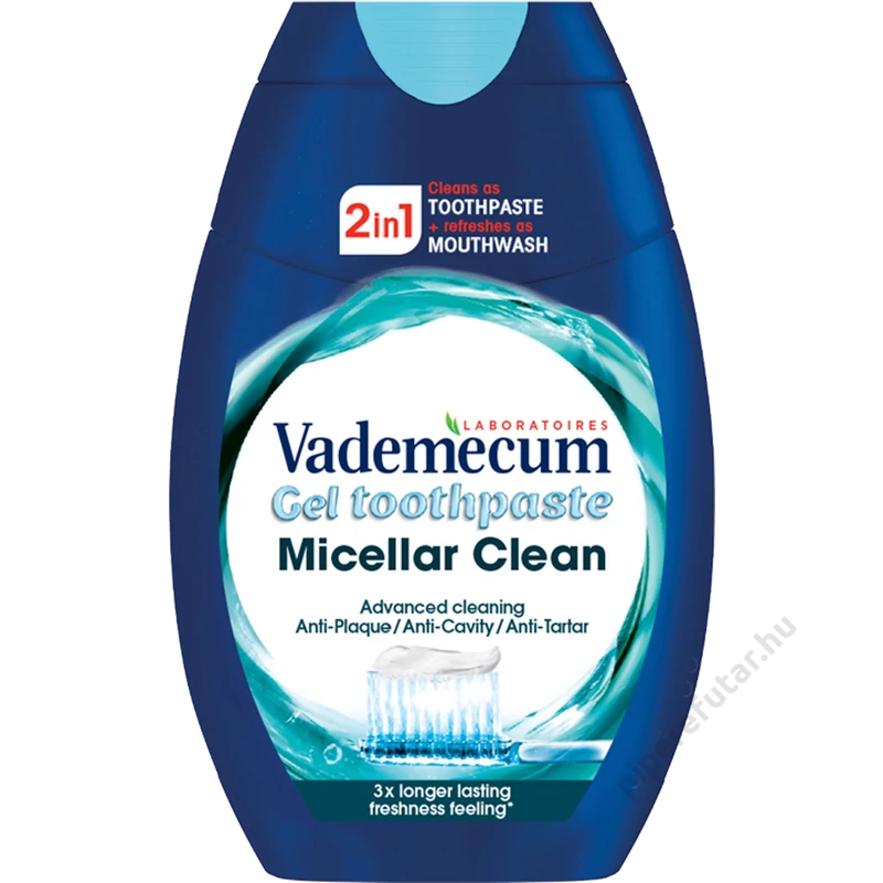 Vademecum Micellar Clean gél fogkrém és szájvíz