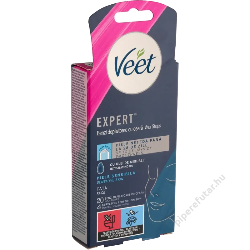 Veet Expert hideggyanta szalag arcra 20 db