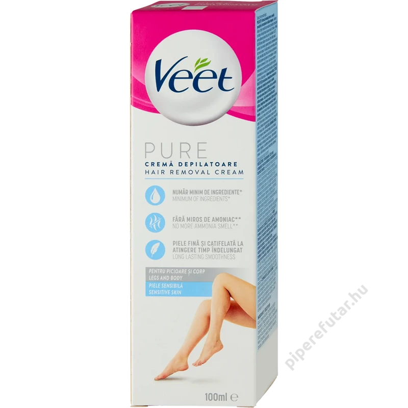 Veet Pure szőrtelenítő krém érzékeny bőrre 100 ml