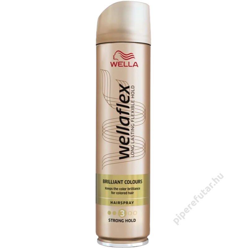 Wellaflex Brilliant Colours Strong Hold hajlakk 250 ml