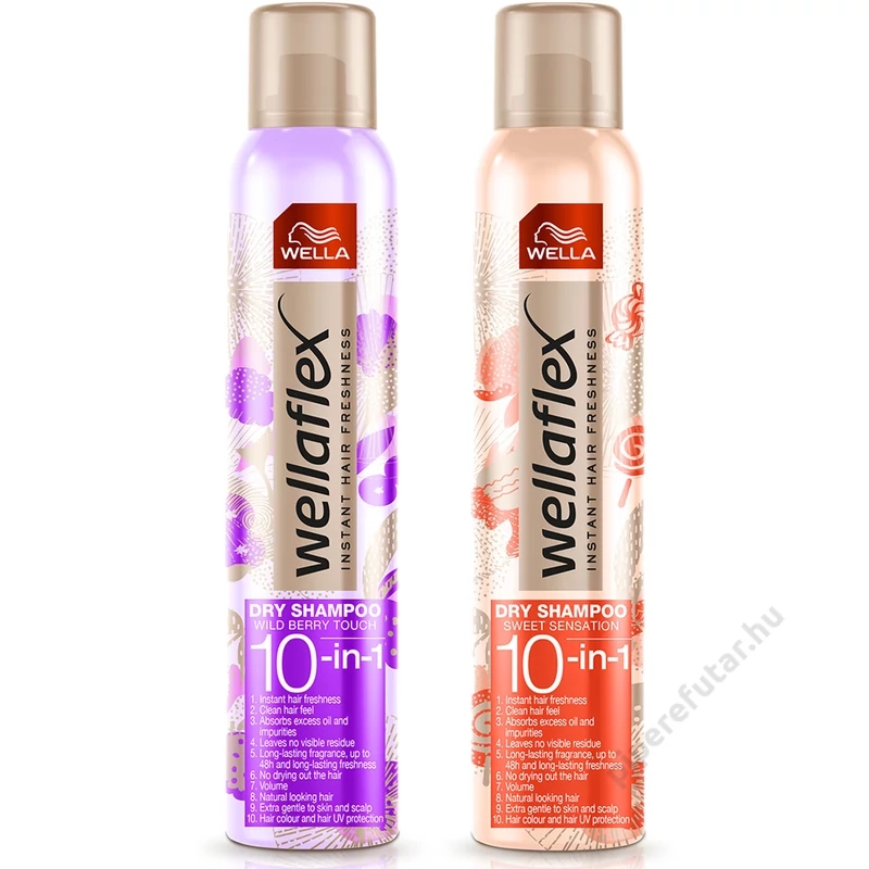 wellaflex Wild Berry Touch szárazsampon 180 ml