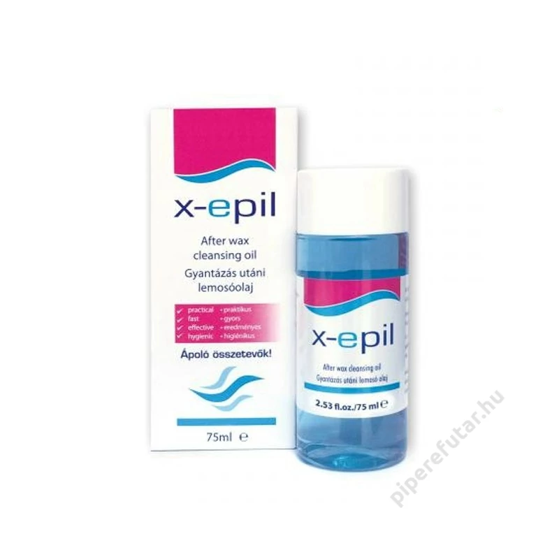 X-Epil Gyantázás utáni lemosó olaj 75ml
