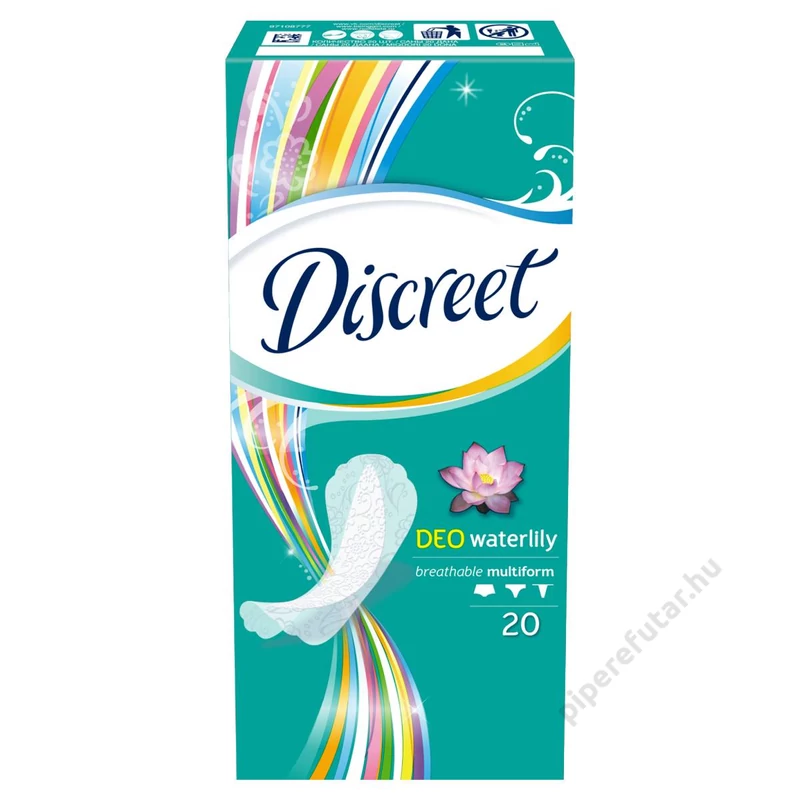 Discreet deo Waterlily Multiform Légáteresztő Tisztasági Betét
