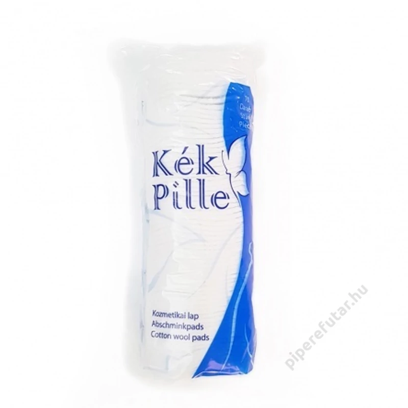 Kék Pille sminkeltávolító vattakorong 80 db