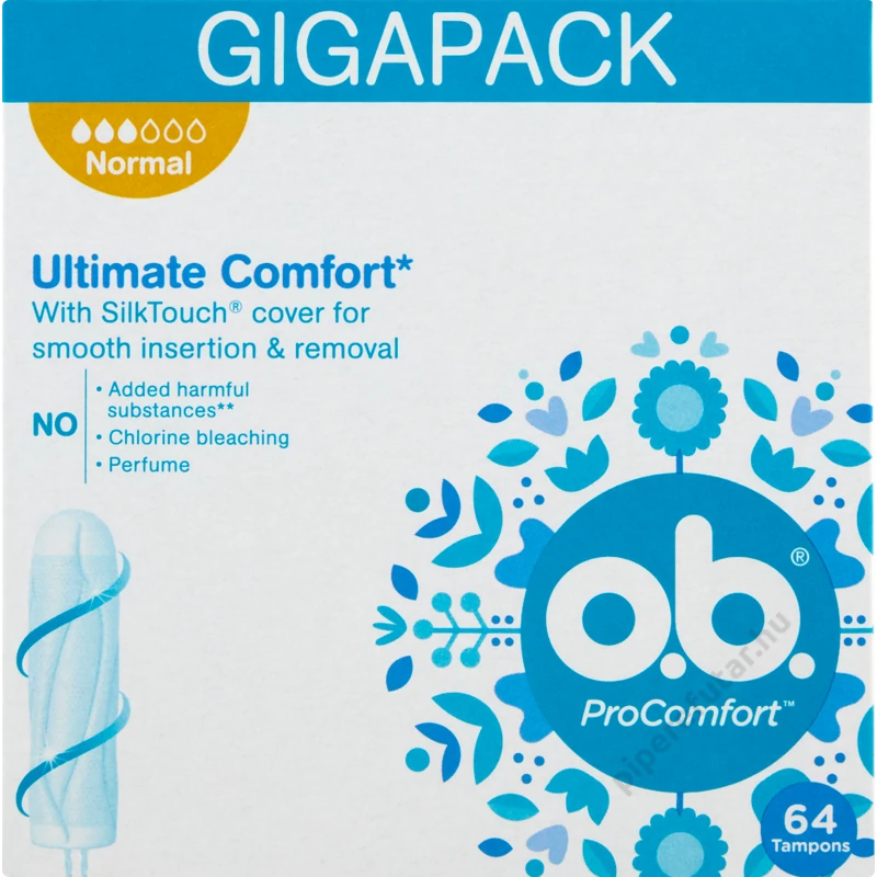 o.b. procomfort normal tampon 64 db